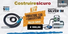 vibratore per cemento e