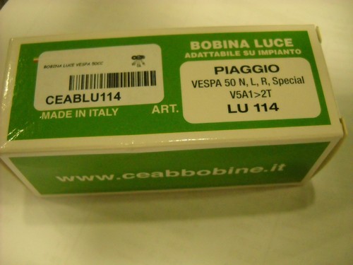 114 bobina luce vespa - 114, 50