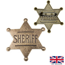 Sheriff Badge Police Costume