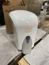 DISPENSER EROGATORE SAPONE LIQUIDO DA PARETE MURO BAGNO UFFICIO OFFICINA 1000ml