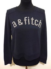 ABERCROMBIE & FITCH Maglia Felpa Donna Cotone Woman Sweatshirt Sz.XS - 38
