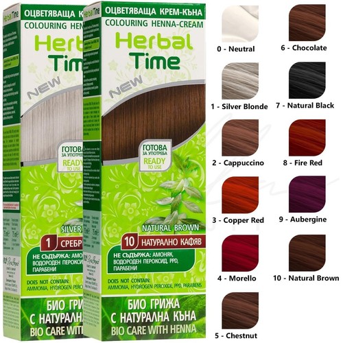 Herbal time hennè henna crema - time,