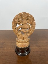 Statua Shiva Nataraja in legno