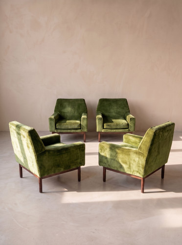 Set poltrone vintage anni - 4,