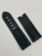 PANERAI BRACCIALE CINTURINO CAUCCIU GOMMA SILICONE ANSA 24 MM USATO POCO
