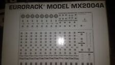 BEHRINGER MIXER MX 2004 A -