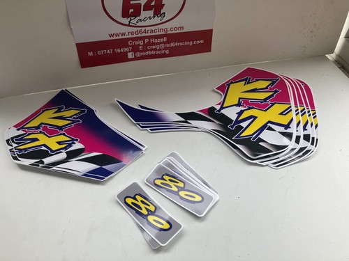 Set decalcomanie kawasaki - set, kx