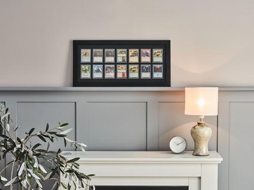 Trading card frame - card,