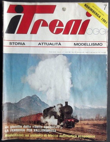 Treni oggi 7 1981 - treni, n.
