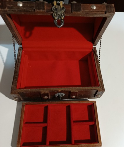Bauletto portagioie legno - in,