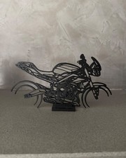 Moto stilizzata stampata in 3D