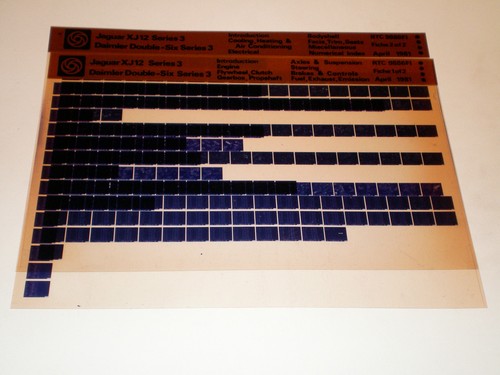 Microfiche catalogo ricambi - microfiche,