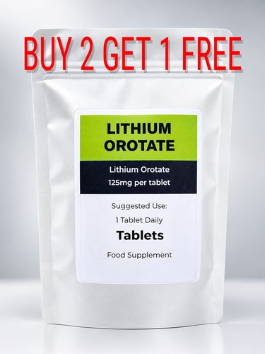 Litio orotato 125mg compresse - orotato,