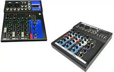 Mixer Audio a 4 Canali USB Con
