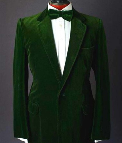 Uomo verde fumare giacca - uomo,