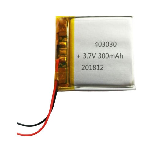 Rechargeable 300mah - 3.7v,