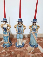 Candelabri in Ceramica di Caltagirone – Figurine Artistiche da Collezione