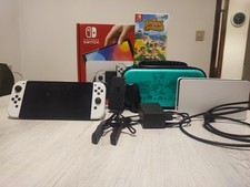 nintendo switch oled - 64gb - Bianca + Animal Crossing New Horizons 