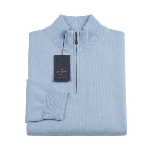 Pullover con zip - con,