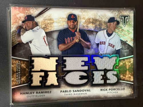 2015 topps triple - threads, rick