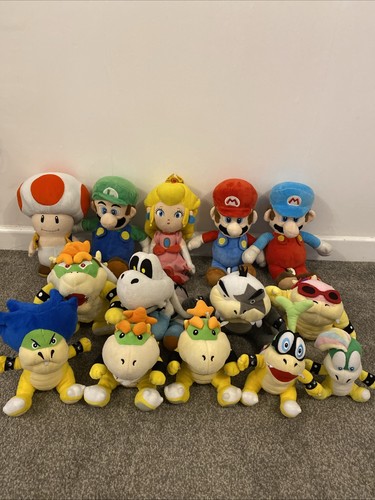 Peluche super mario lotto - peluche, di
