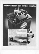 advertising Pubblicità-BATTERIA AUTO BOSCH 1973-RICAMBI AUTO EPOCA
