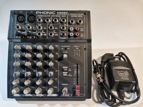 Mixer phonic am220 - phonic,