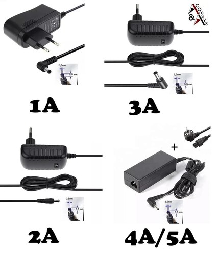 Alimentatore spina 2a 3a - 1a,