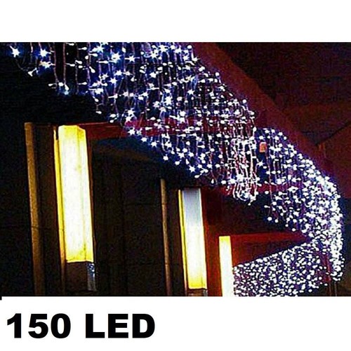 Tenda luminosa natale led - tenda,