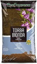 TERCOMPOSTI TERRA TORBA IRLANDESE AMMENDANTE ACIDA SFAGNO AGRICOLTURA BIO 70 LT