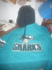 t-shirt con cappuccio maniche lunghe marca APEX ONE XL veste grande made in usa