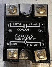 Relè a stato solido Gordos G240D25 3-32 VDC - 25A - 240V