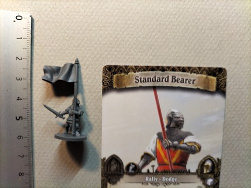 Standart bearer miniature - bearer,