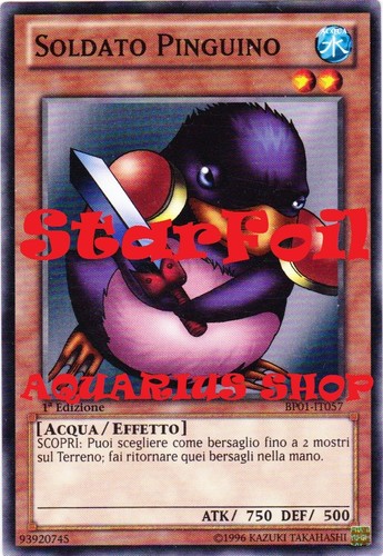 Soldato pinguino - yu-gi-oh!,