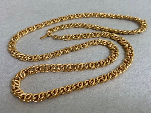 Collana catena doppia maglia
