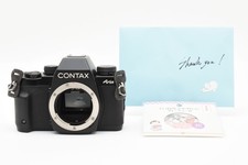 Leggi [Quasi MINT+++] Contax Aria fotocamera reflex pellicola 35 mm corpo nero dal GIAPPONE #0408