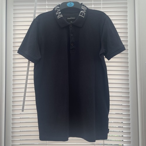 Polo emporio armani junior blu - junior,