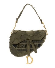 Dior Saddle Strap Medium Tela