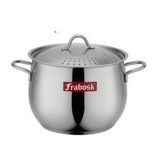 Pentola Frabosk Cuociscola 30cm Inox Induzione Alta Qualità Made in Italy