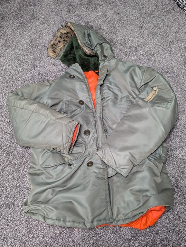 Giacca parka uomo verde