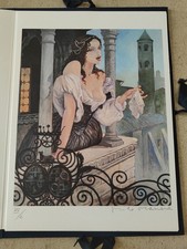 Milo Manara, Pittore e illustratore, Portfolio con  6 stampe  firmate XV di C