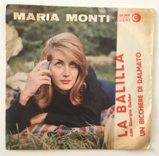 Maria Monti e Giorgio Gaber  - La balilla (7") - EX+/M-