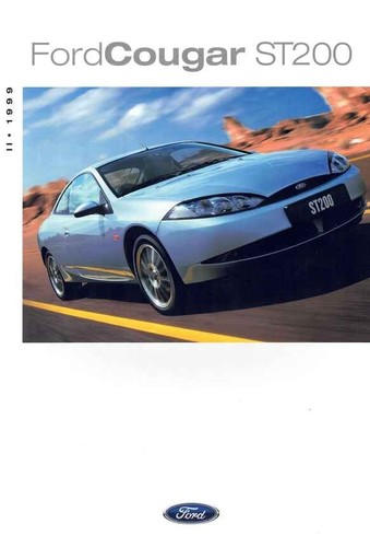 Catalogue brochure ford cougar - catalogue,
