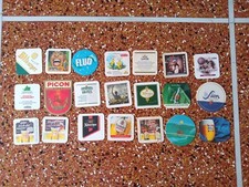 Lotto 21 sottobicchieri vintage birra & cocktail – stile europeo/pub