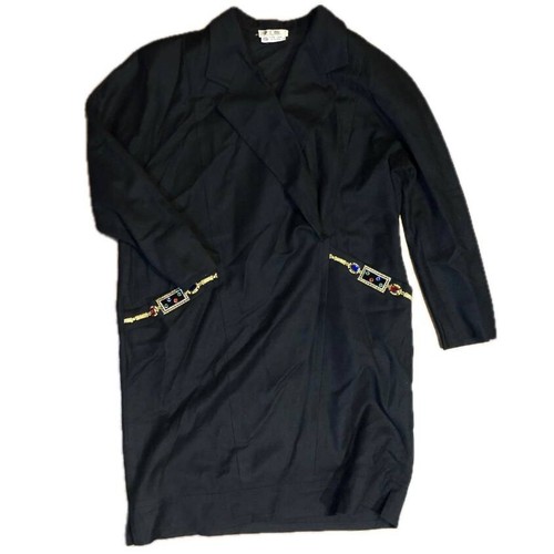 Elegante abito nero donna - nero,