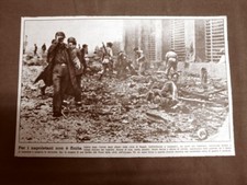 WW2 Napoli Ottobre 1943 Scoppio bomba alle Poste Seconda guerra mondiale