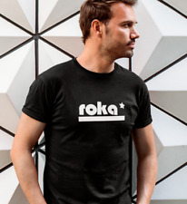 maglietta sport nera in cotone taglia S palestra running gym work lavoro 28