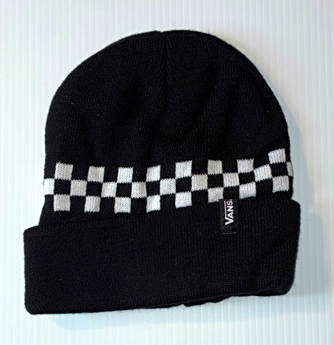 Vans black white check pattern - black/white,