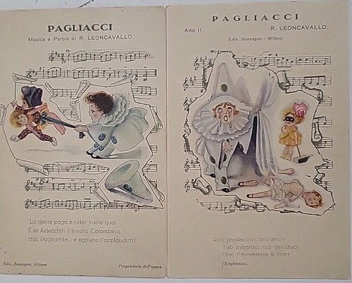 Pagliacci musica parole r - parole,