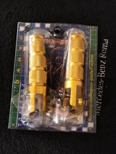 Tmax 500 Gold Footrest Pedals